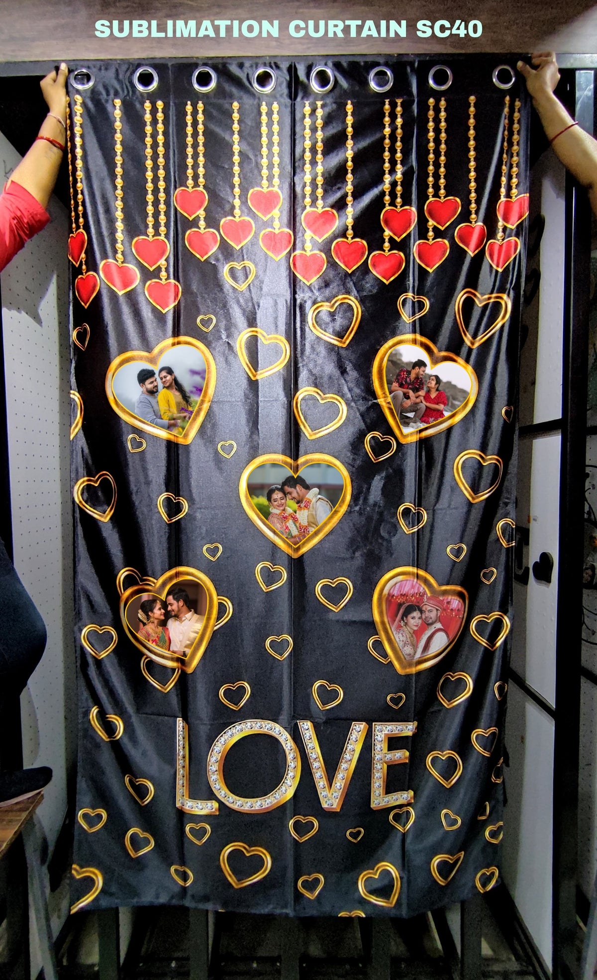 Customized Photo Curtain – Turn Memories into Home Décor