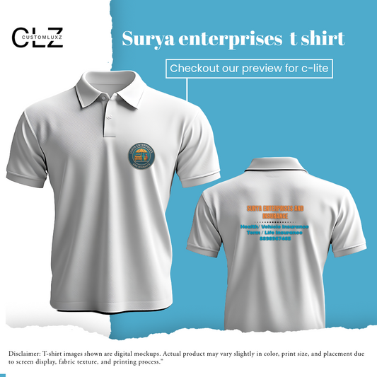 Customised Collar T Shirt