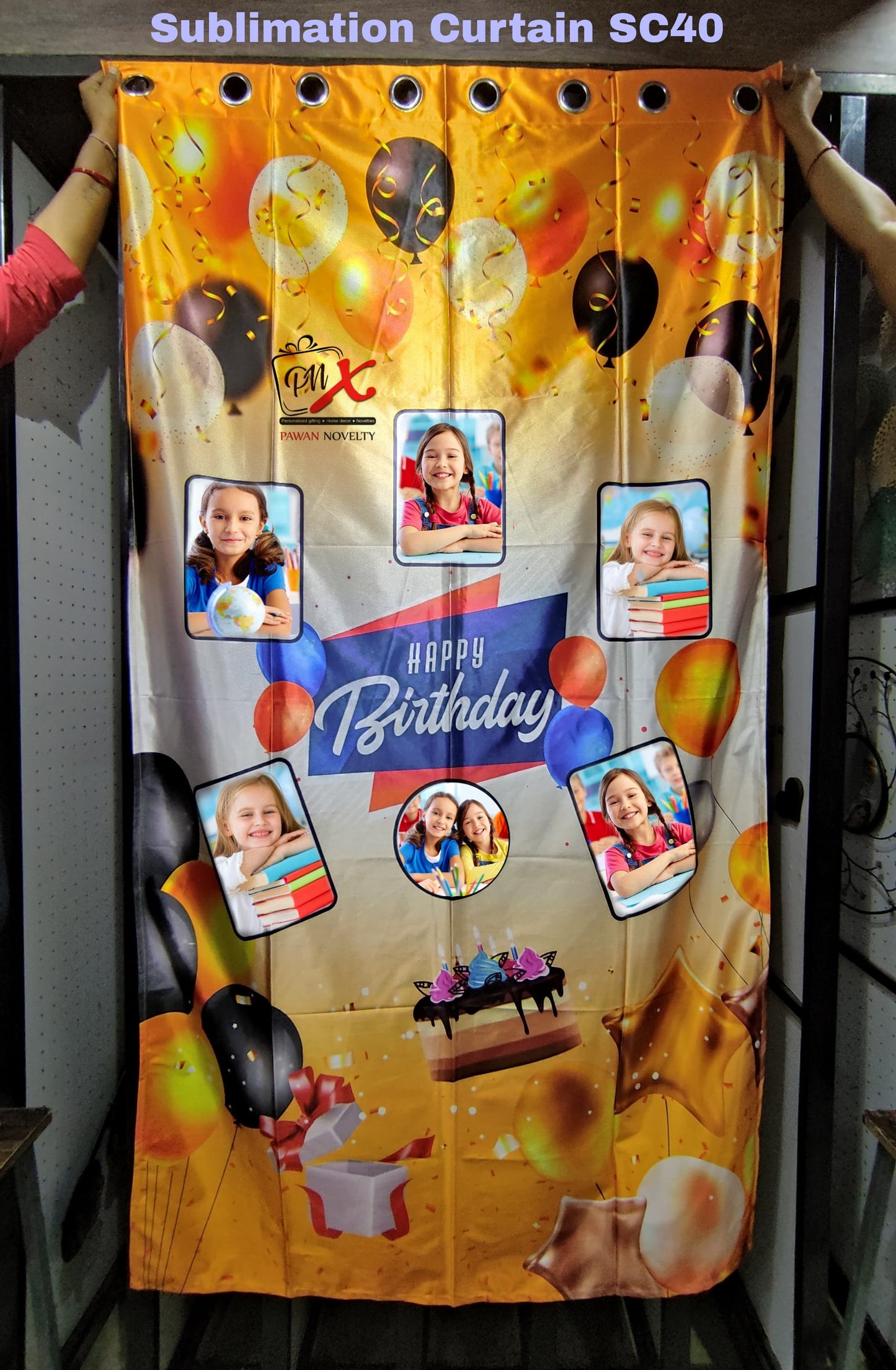 Customized Photo Curtain – Turn Memories into Home Décor