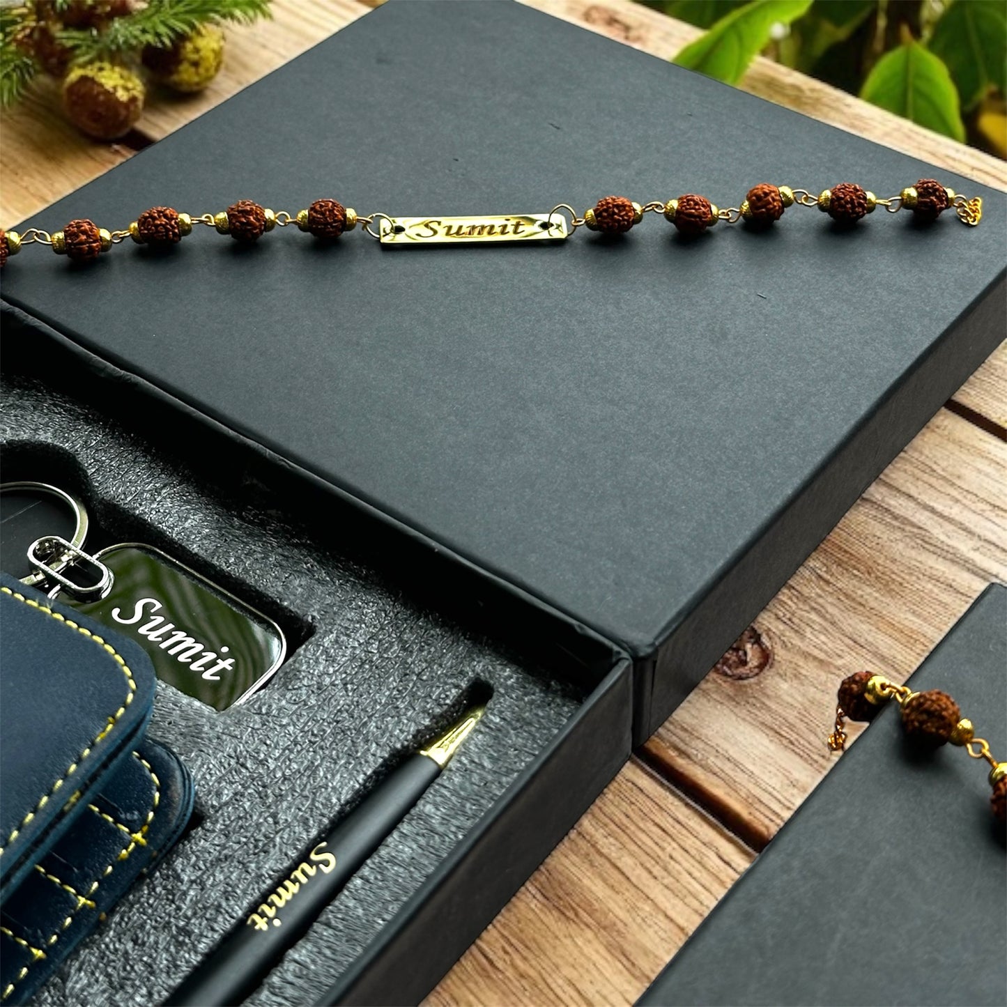 Wallet Combo (pen+wallet+keychain) with or without bracelet