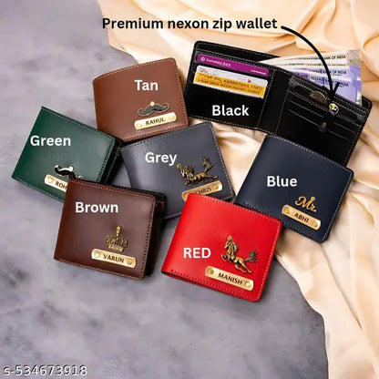Premium Nexon Leather Customised Wallet