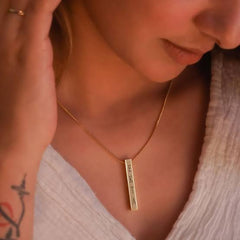 Hidden Name Bar Pendant – A Secret Only You Two Know