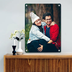 Customised Acrylic Wall Hanging Frame (with studs) 12x18 size