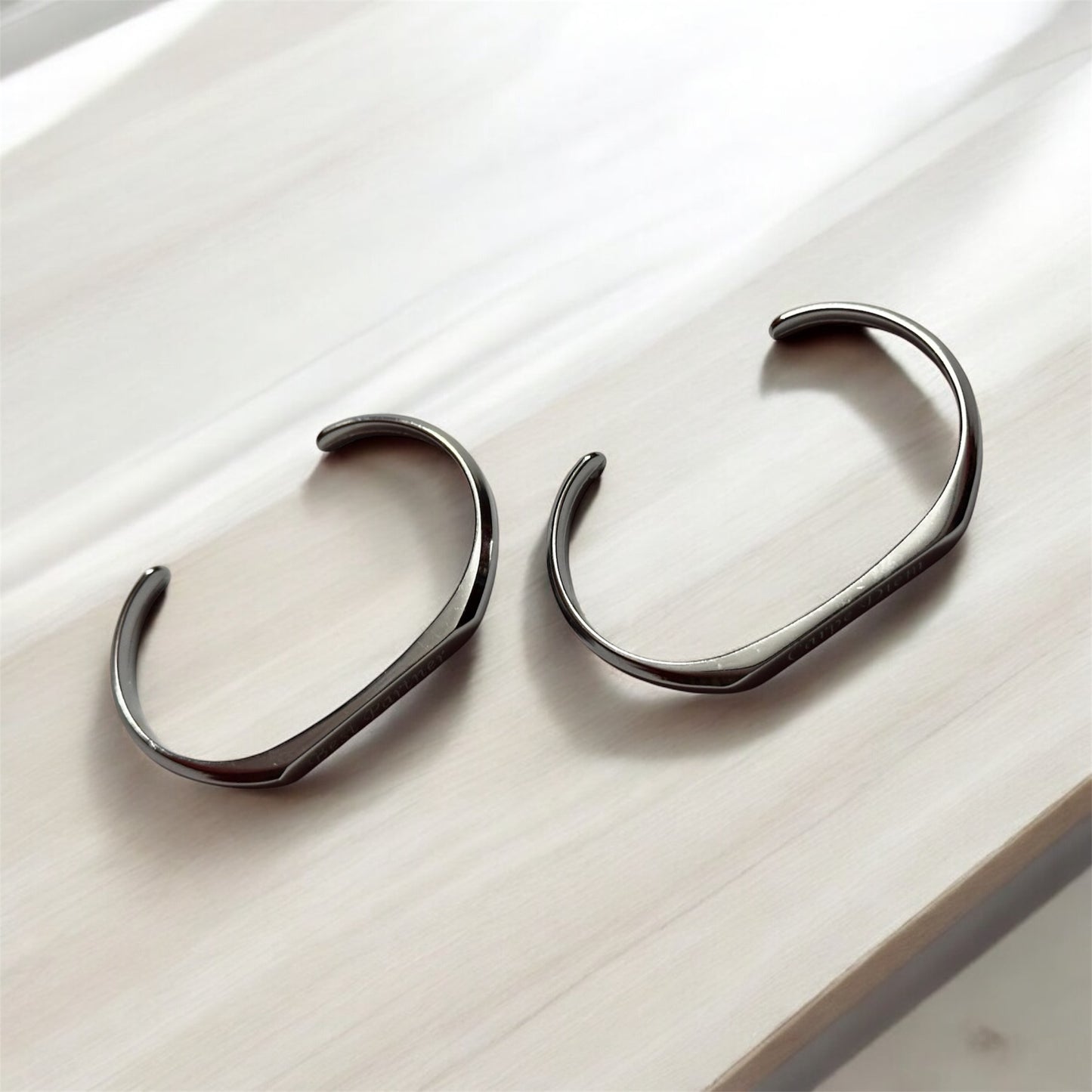 Personalized Engraved Silver Cuff – A Gift from the Heart