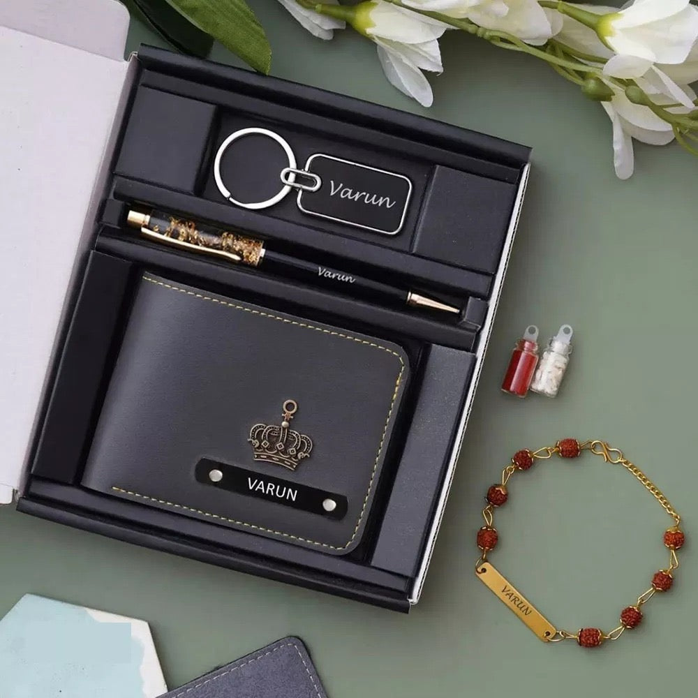 Wallet Combo (pen+wallet+keychain) with or without bracelet
