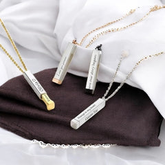 Hidden Name Bar Pendant – A Secret Only You Two Know