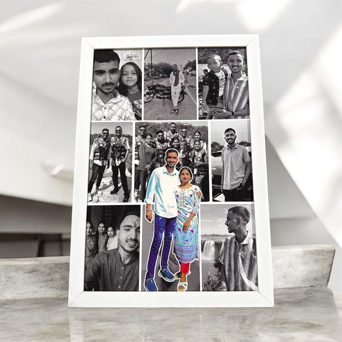 Customised frame (free keychain worth 449/-)