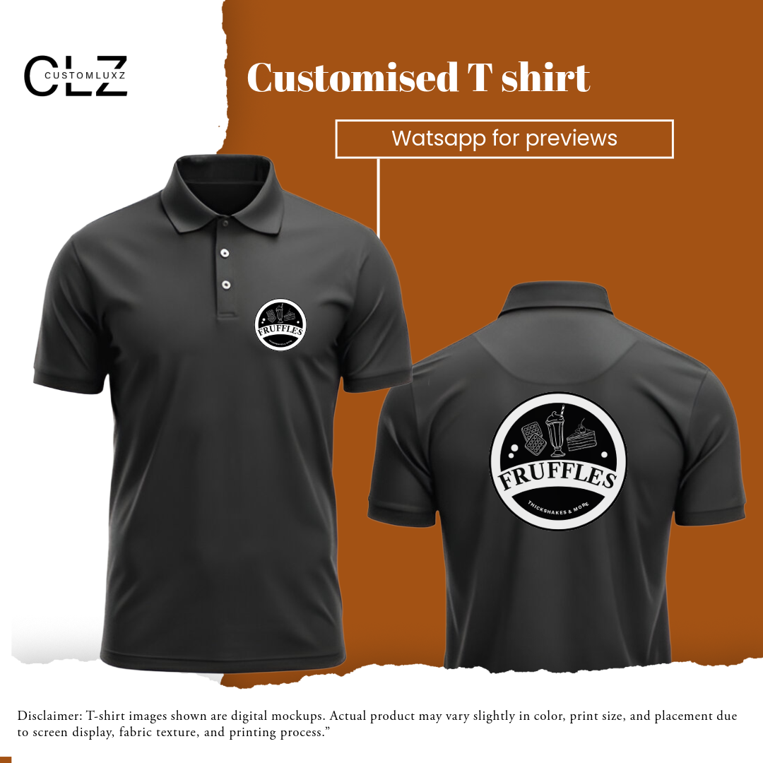 Customised Collar T Shirt